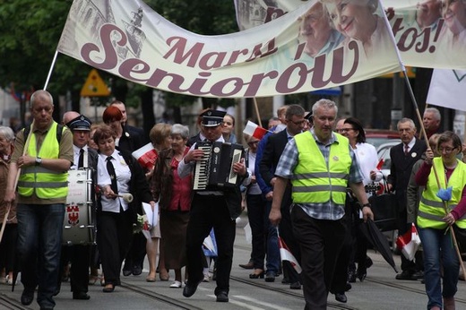 Marsz Seniorów w Gorzowie Wielkopolskim