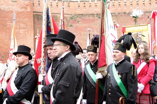 Procesja ku czci św. Stanisława z Wawelu na Skałkę - cz. 1