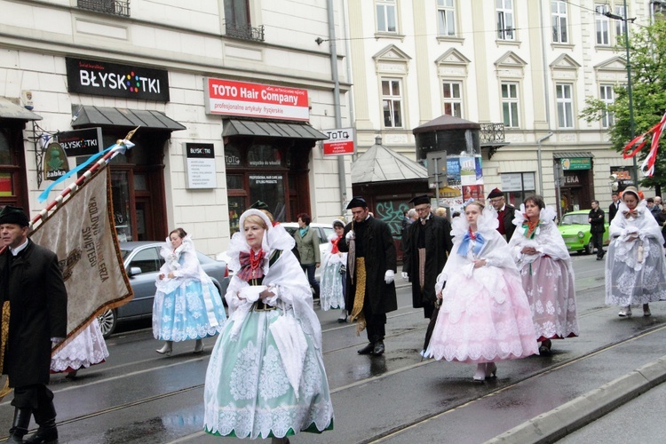 Procesja ku czci św. Stanisława z Wawelu na Skałkę - cz. 1