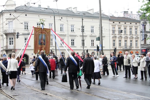 Procesja ku czci św. Stanisława z Wawelu na Skałkę - cz. 1