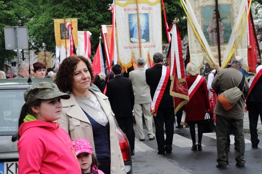 Procesja ku czci św. Stanisława z Wawelu na Skałkę - cz. 1