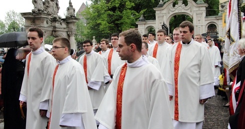 Procesja ku czci św. Stanisława z Wawelu na Skałkę - cz. 1