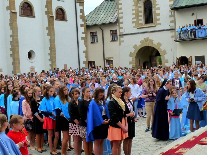 Pielgrzymka DSM do Starego Sącza