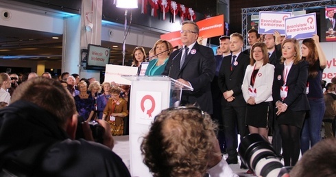 Komorowski: To poważne ostrzeżenie