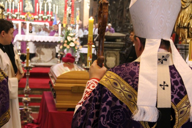 Pogrzeb Ojca Biskupa