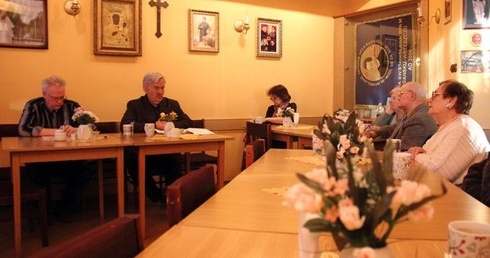 Spotkanie odbyło się w parafialnym klubie "Fides"