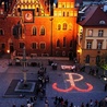 Wrocławski rynek zapłonął patriotyzmem