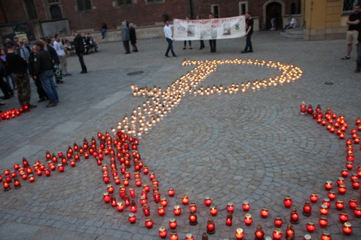 114 urodziny - nie było tortu, ale ponad 600 świeczek