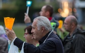 Lourdes, procesja różańcowa