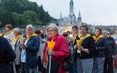 Lourdes, procesja różańcowa