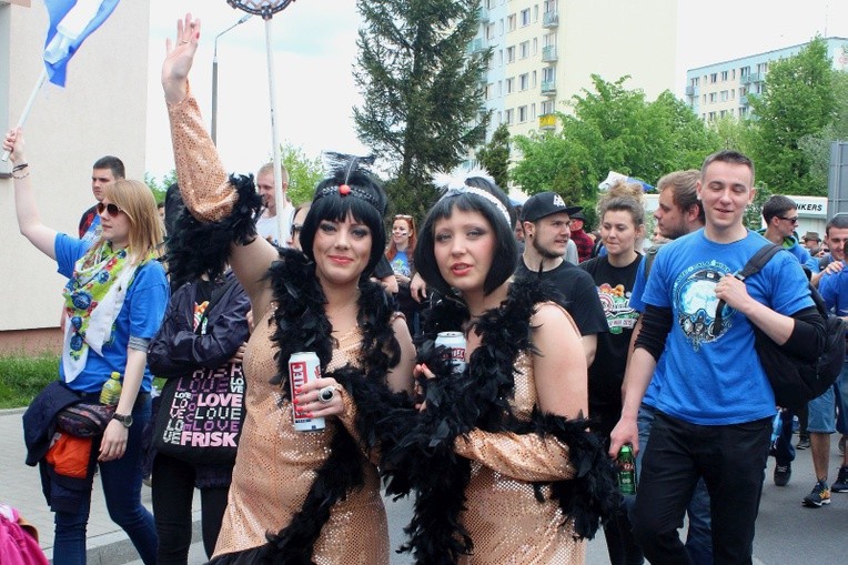 Kortowiada 2015 - parada wydziałów