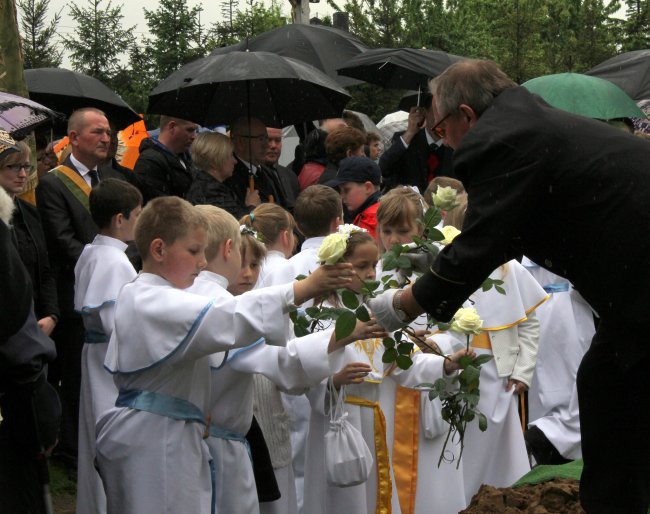 Uroczystości pogrzebowe śp. ks. Antoniego Strzedulli