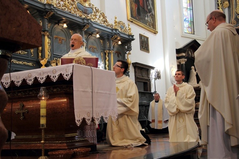 Święcenia diakonatu w Łowiczu