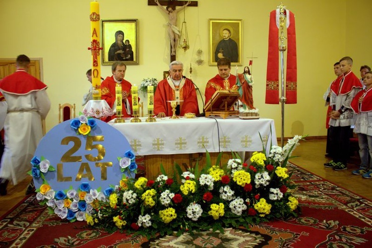 25-lecie parafii pw. św. Andrzeja Bobloli w Szyldaku