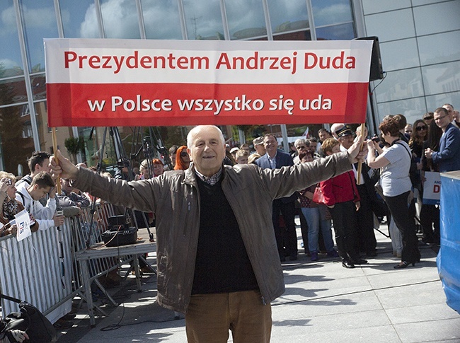 Andrzej Duda w Koszalinie