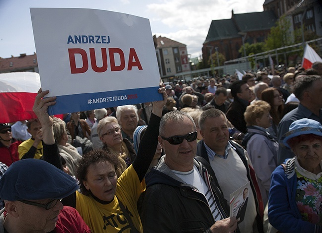 Andrzej Duda w Koszalinie