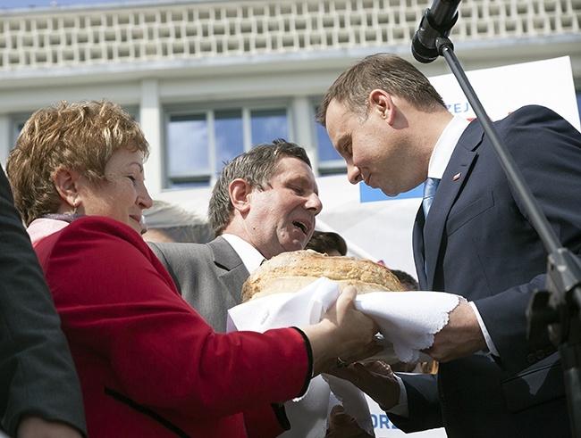 Andrzej Duda w Koszalinie