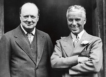 W czasie pobytu w USA Winston Churchill zaprzyjaźnił się z Chaplinem. Zaproponował nawet, że napisze dla niego scenariusz filmu o młodości Napoleona