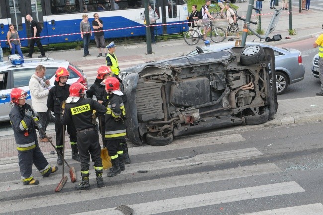 Wypadek na Grota-Roweckiego