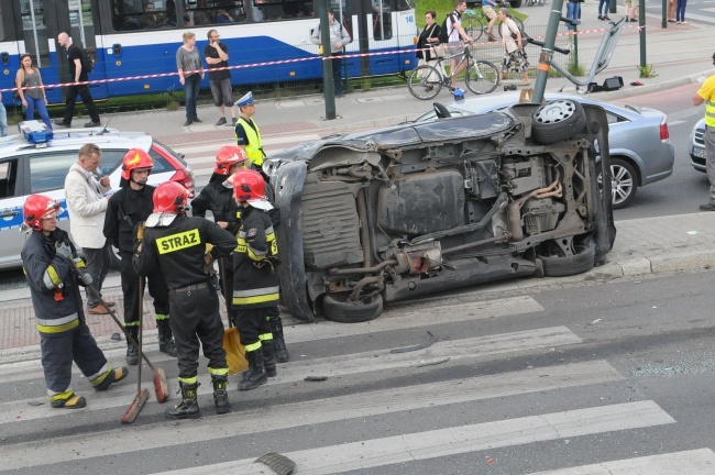 Wypadek na Grota-Roweckiego