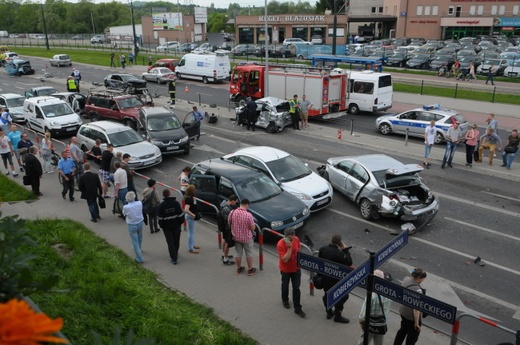 Wypadek na Grota-Roweckiego