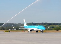 Inauguracja połączenia lotniczego Kraków-Amsterdam