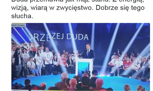 Już wiemy, kto stoi za Dudą