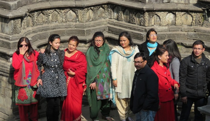 Nepal i Nepalczycy w lutym 2015 r.