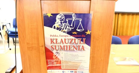 Konferencja o klauzuli sumienia