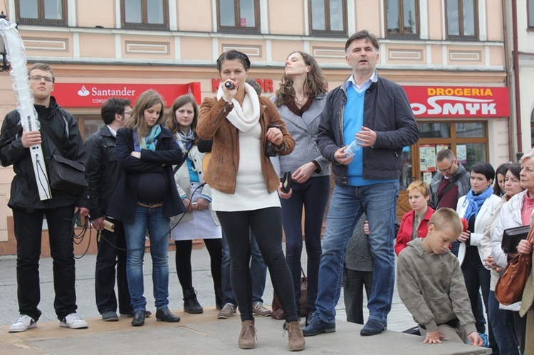 Ewangelizacja na Rynku w Oświęcimiu