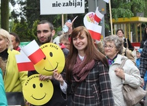 Po raz czwarty oświęcimski marsz był radosną manifestacją szacunku dla rodziny i każdegi życia poczętego ludzkiego