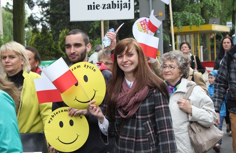 Po raz czwarty oświęcimski marsz był radosną manifestacją szacunku dla rodziny i każdegi życia poczętego ludzkiego