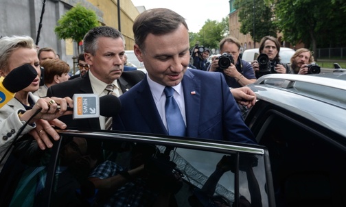 Prezydent elekt na Jasnej Górze