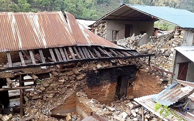  Nepal po trzęsieniu ziemi