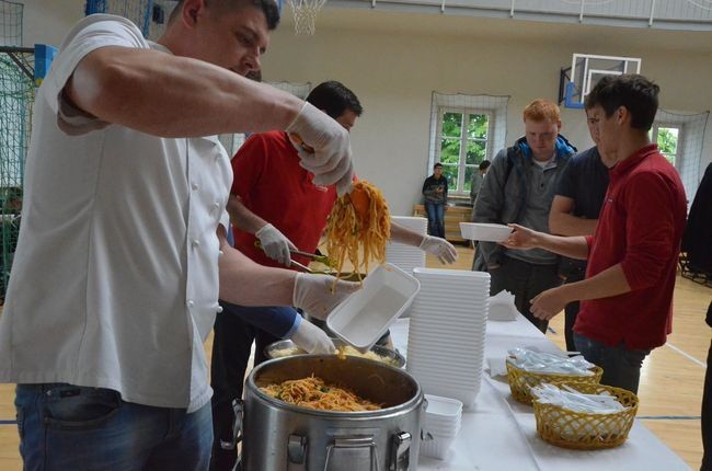 Każdy mógł spróbować spaghetti 