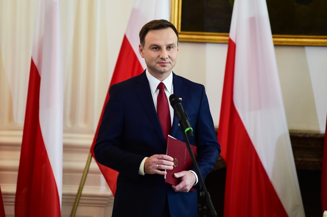 Andrzej Duda odebrał od PKW akt wyboru na prezydenta