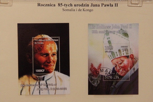 Jan Paweł II na znaczkach świata