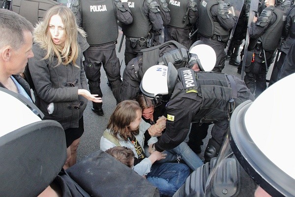 "Marsz równości" i manifestacja narodowców