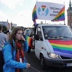 "Marsz równości" i manifestacja narodowców