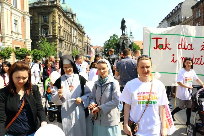 Marsz dla Życia i Rodziny Kraków 2015