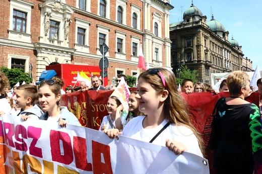 Marsz dla Życia i Rodziny Kraków 2015