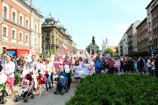 Marsz dla Życia i Rodziny Kraków 2015