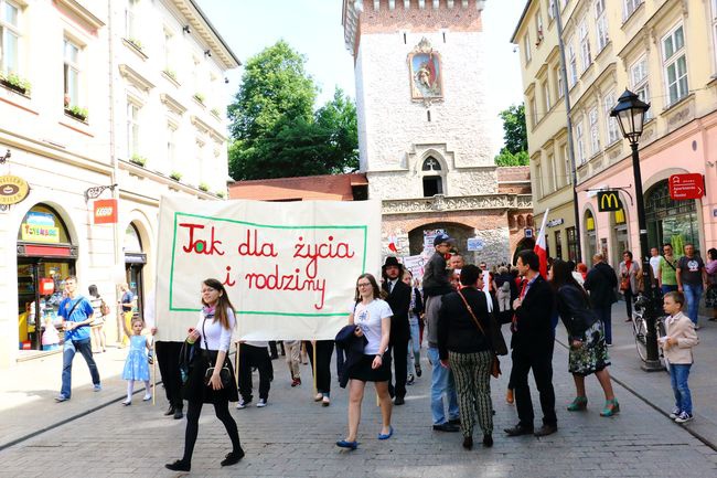 Marsz dla Życia i Rodziny Kraków 2015