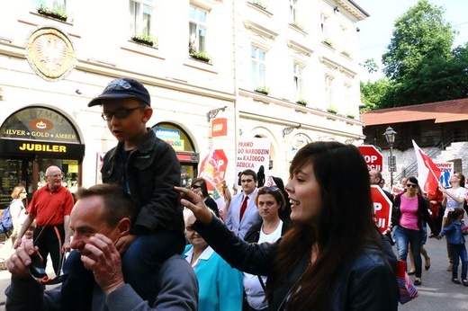 Marsz dla Życia i Rodziny Kraków 2015