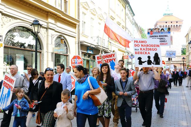 Marsz dla Życia i Rodziny Kraków 2015