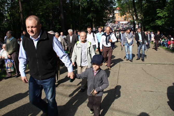 Męska pielgrzymka do Matki Bożej Piekarskiej