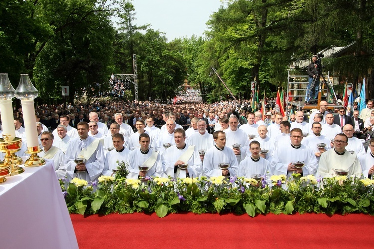 Męska pielgrzymka do MB Piekarskiej - cz. 2