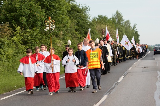 Męska pielgrzymka do MB Piekarskiej - cz. 3