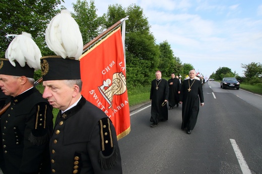Męska pielgrzymka do MB Piekarskiej - cz. 3