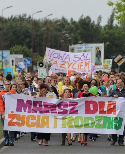 Marsz dla Życia i Rodziny w Nowej Soli